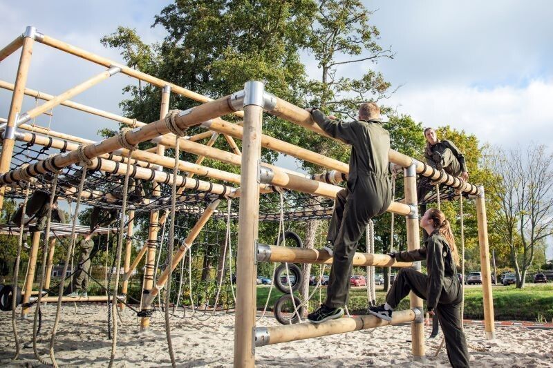 Hindernisbaan Firda VeVa opleiding