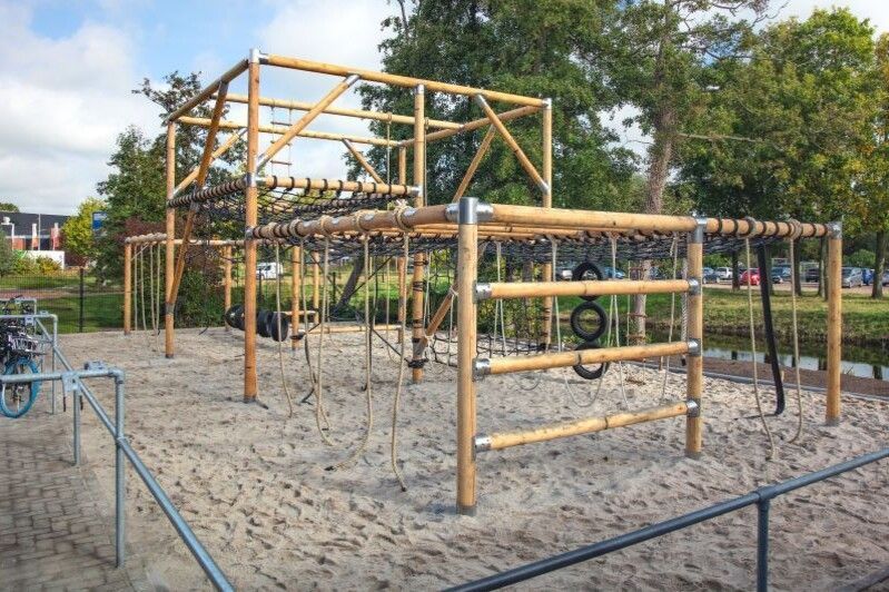 Hindernisbaan Firda VeVa opleiding